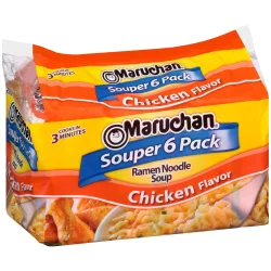 Maruchan Souper Chicken Flavor Ramen Noodle Soup