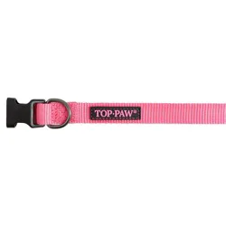 Top Paw Gunmetal Nylon Dog Collar