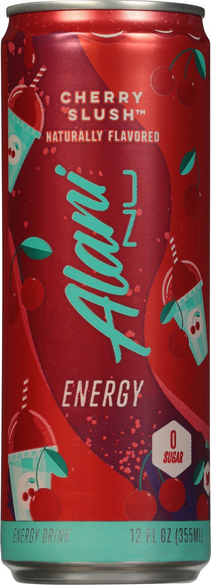 slide 7 of 9, Alani Nu Alani Energy Drink Cherry Slush 12oz, 12 oz