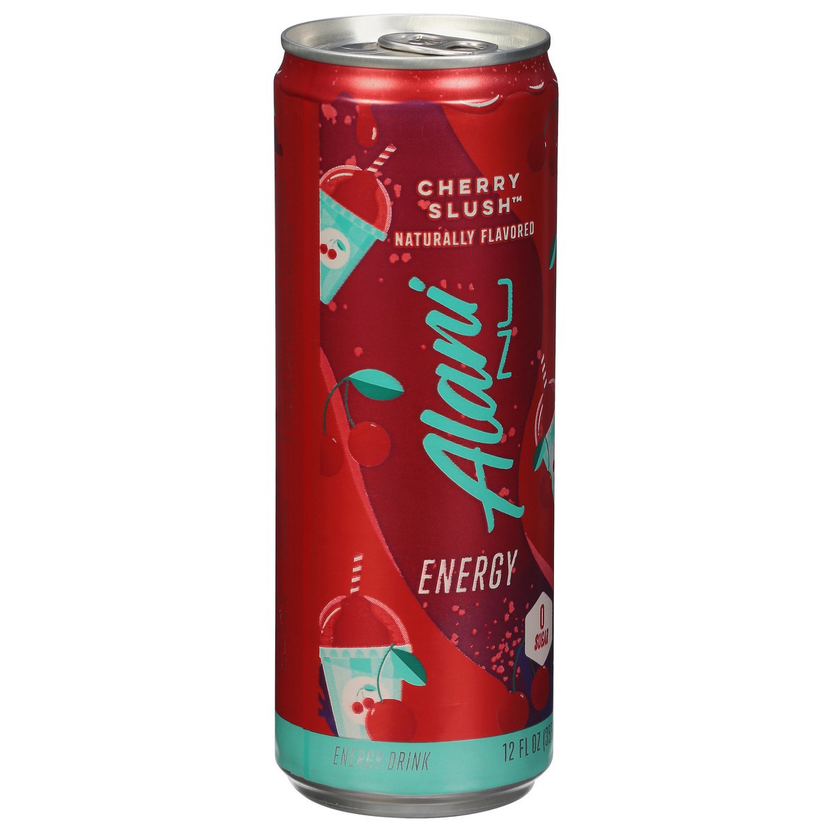 slide 8 of 9, Alani Nu Alani Energy Drink Cherry Slush 12oz, 12 oz