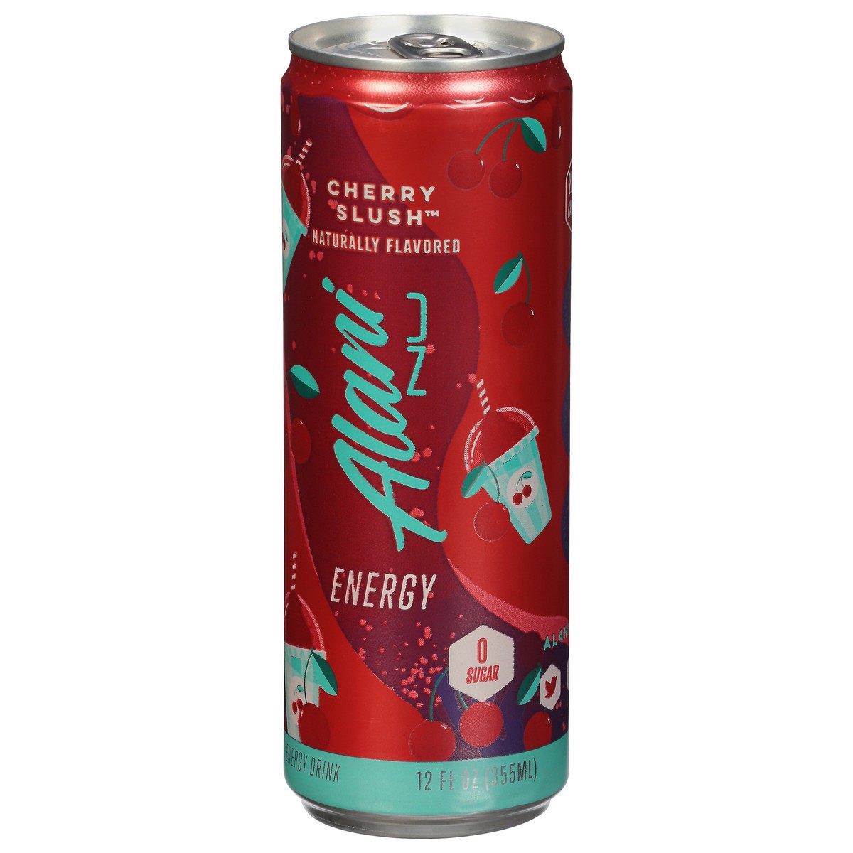 slide 3 of 9, Alani Nu Alani Energy Drink Cherry Slush 12oz, 12 oz