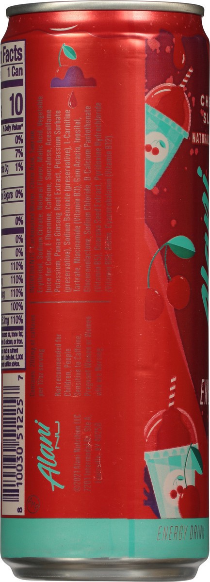 slide 4 of 9, Alani Nu Alani Energy Drink Cherry Slush 12oz, 12 oz