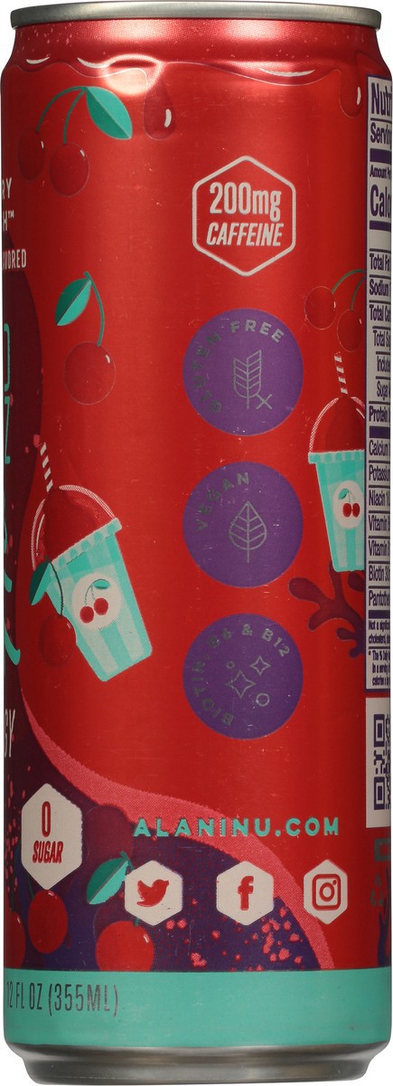 slide 5 of 9, Alani Nu Alani Energy Drink Cherry Slush 12oz, 12 oz