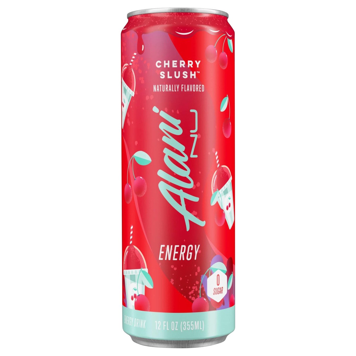 slide 1 of 9, Alani Nu Alani Energy Drink Cherry Slush 12oz, 12 oz
