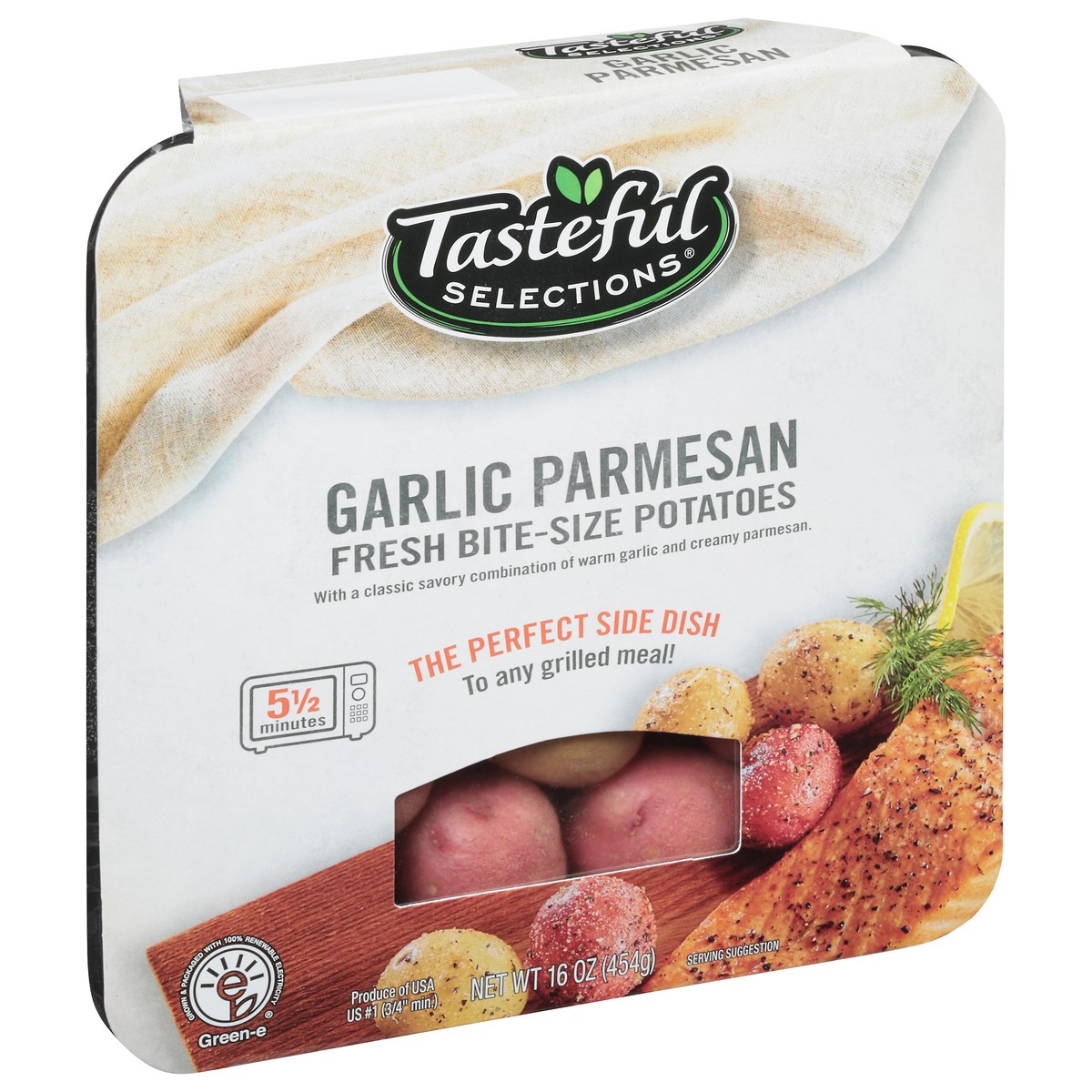 slide 1 of 5, Tasteful Selections Garlic Parmesan Fresh Bite-Size Potatoes 16 oz, 16 oz