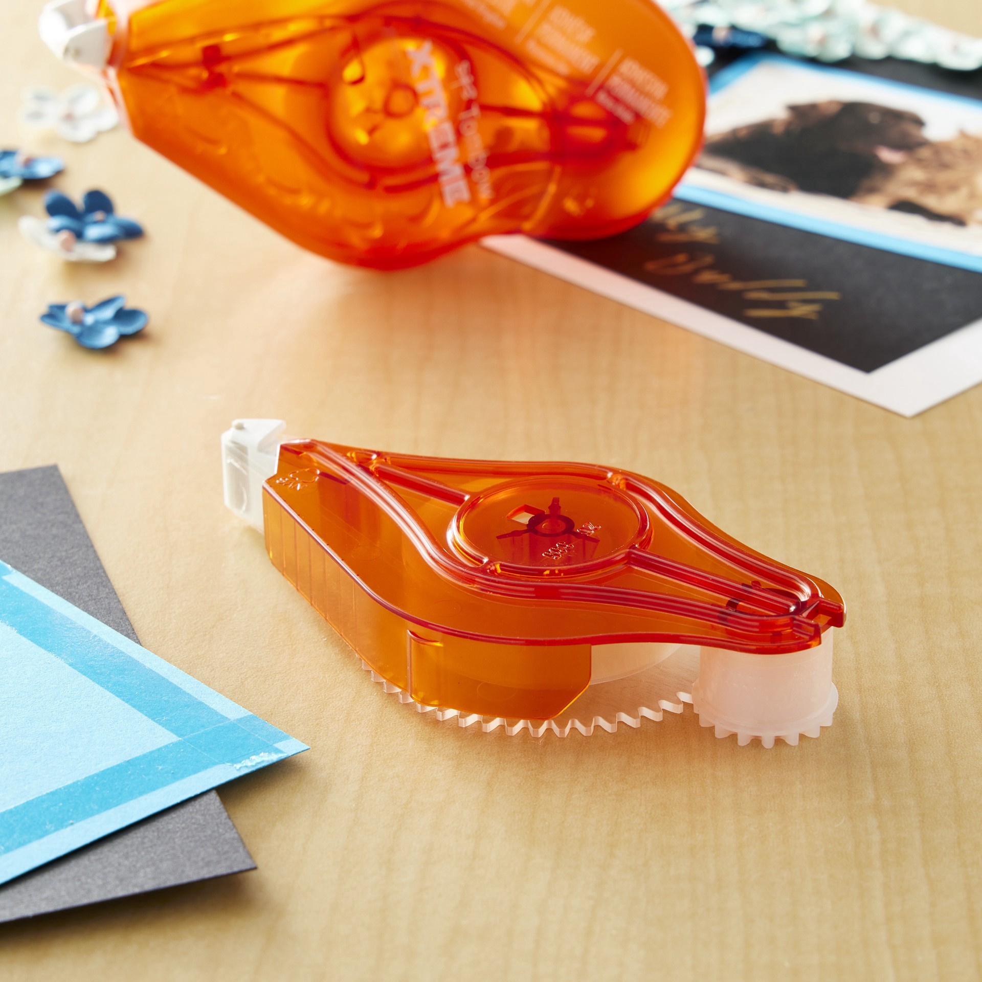 slide 3 of 6, Tombow Xtreme Adhesive Refill, 0.33 in x 472 in