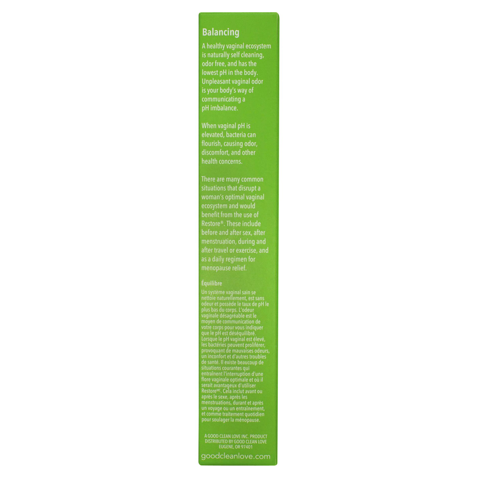 slide 2 of 13, Good Clean Love Restore Moisturizing Lubricant, 2 oz