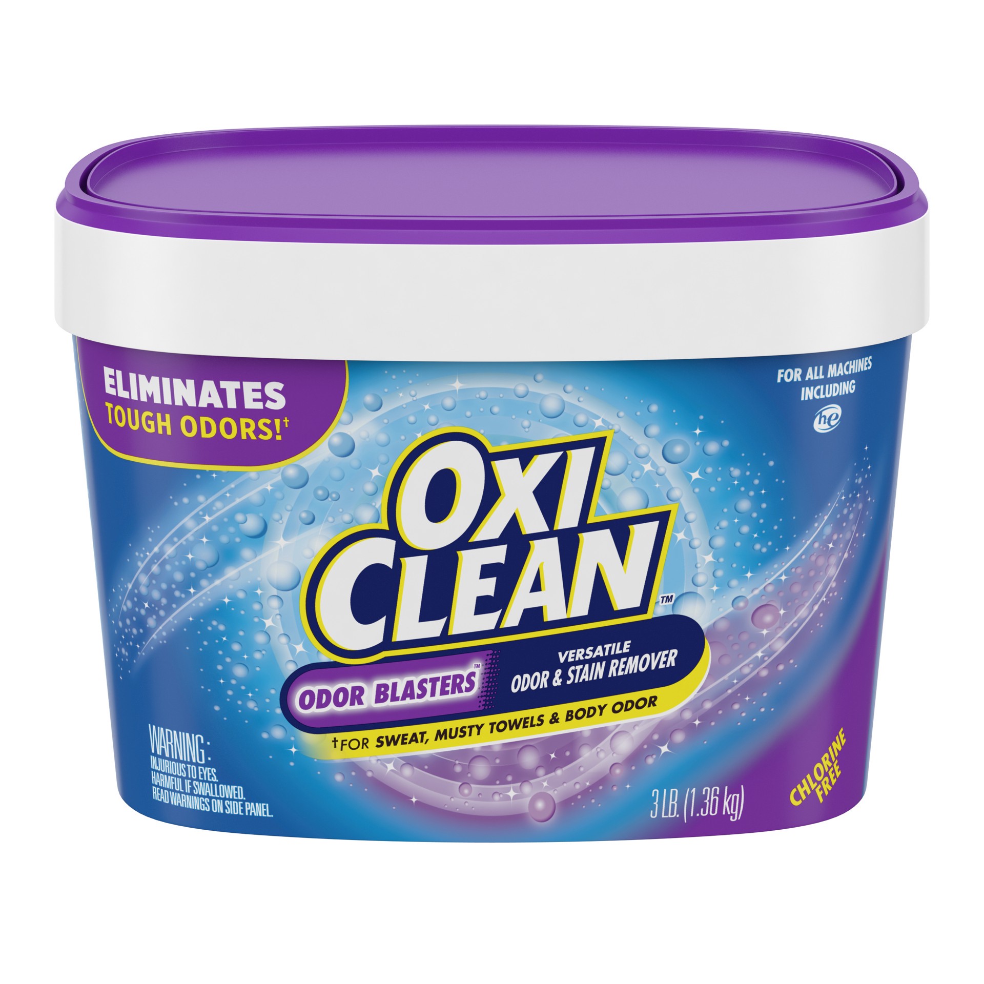 slide 1 of 13, Oxi-Clean Odor Blasters Versatile Odor and Stain Remover Powder, 3 lb, 3 lb