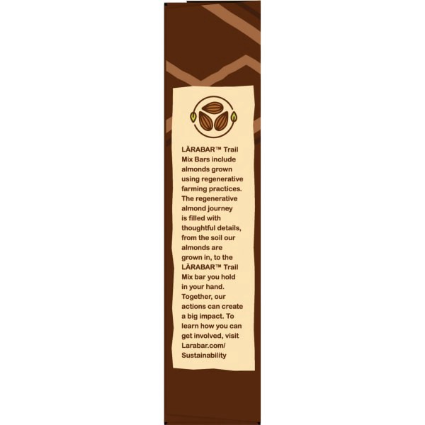 slide 7 of 13, LÄRABAR Trail Mix Bars, Dark Chocolate Peanut, Gluten Free Baked Nut Bar, 6 Count, 6.36 oz, 6 ct; 6.36 oz