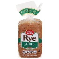 Village Hearth Seeded Rye Bread 16 oz