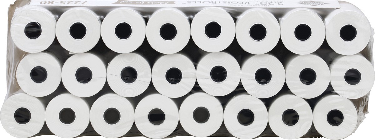 slide 3 of 6, First Street Regular Roll 2.25 Thermal White, 24 ct