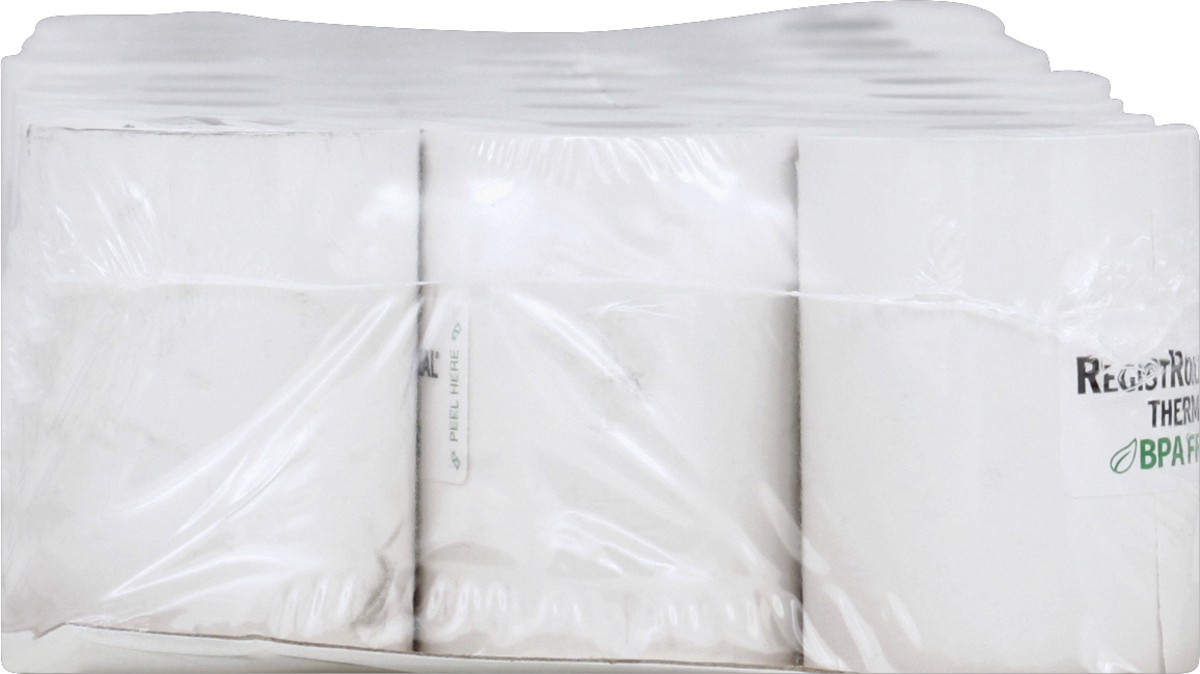 slide 4 of 6, First Street Regular Roll 2.25 Thermal White, 24 ct