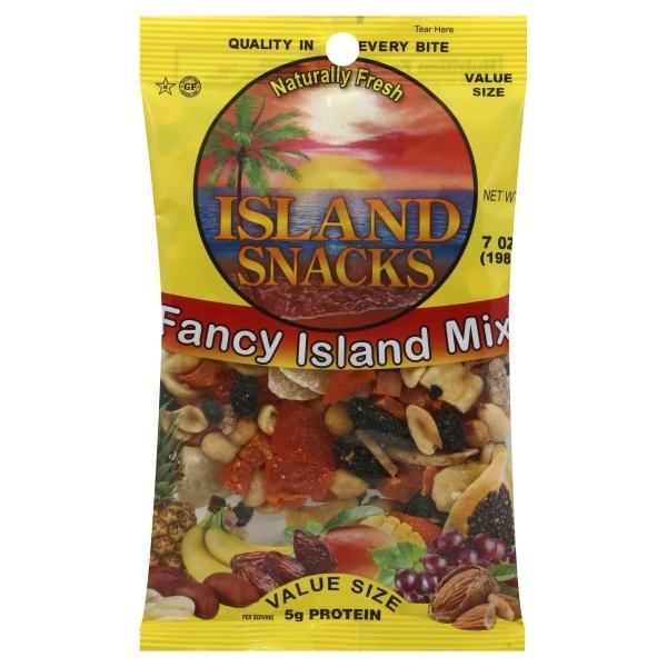 slide 1 of 1, Island Snacks Island Mix, Fancy, Value Size, 8 oz