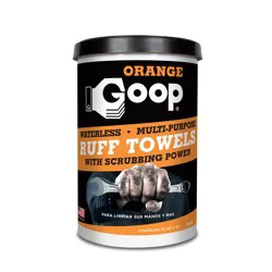 Goop Ruff Towels - Orange, 72 ct
