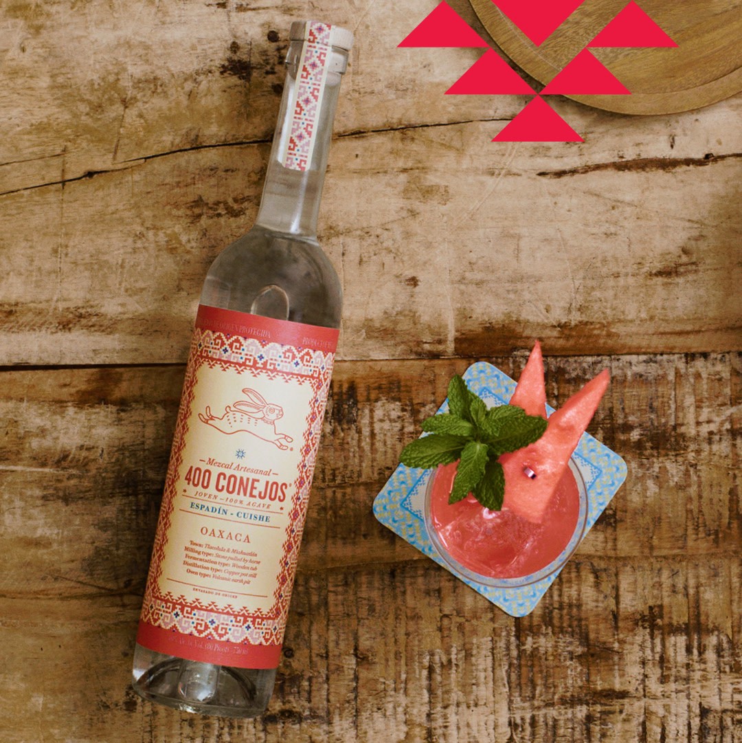 slide 10 of 10, 400 Conejos Cuishe Mezcal Joven 80 Proof (750 ml), 750 ml