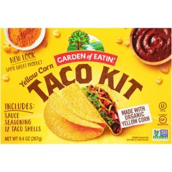 Garden of Eatin' Yellow Corn Taco Dinner Kit