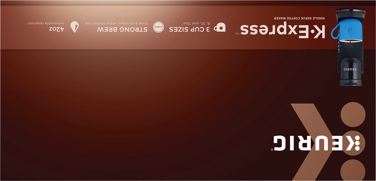 slide 4 of 7, Keurig K-Express Single Serve K-Cup Pod Coffee Maker, Black, 1 ct