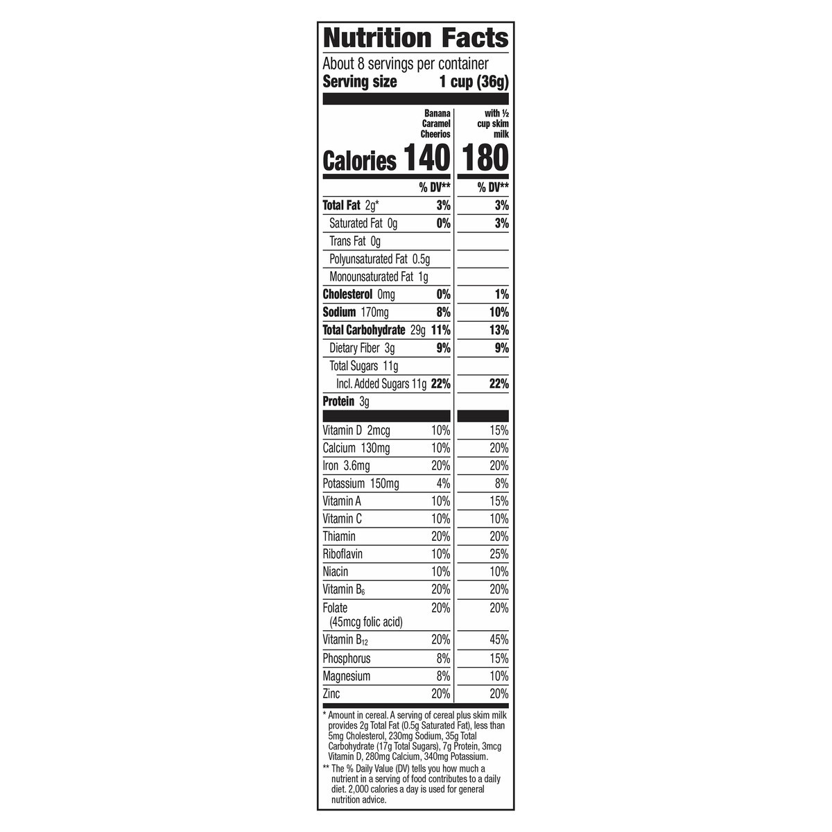 slide 4 of 14, Cheerios Banana Caramel Cheerios Gluten Free, Made with Whole Grain Oats, Limited Edition, 10.9 oz, 10.9 oz