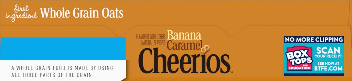 slide 9 of 14, Cheerios Banana Caramel Cheerios Gluten Free, Made with Whole Grain Oats, Limited Edition, 10.9 oz, 10.9 oz