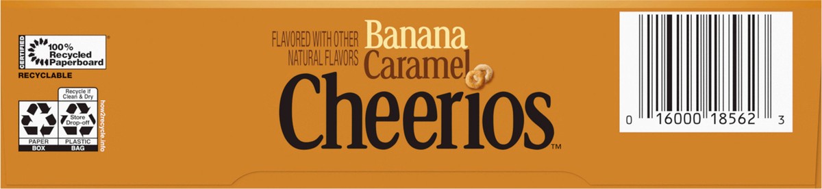 slide 8 of 14, Cheerios Banana Caramel Cheerios Gluten Free, Made with Whole Grain Oats, Limited Edition, 10.9 oz, 10.9 oz