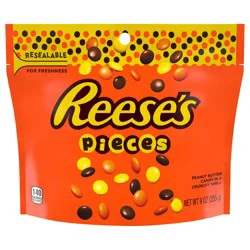 Reese's Pieces Peanut Butter in a Crunchy Shell, Candy Bag, 9 oz