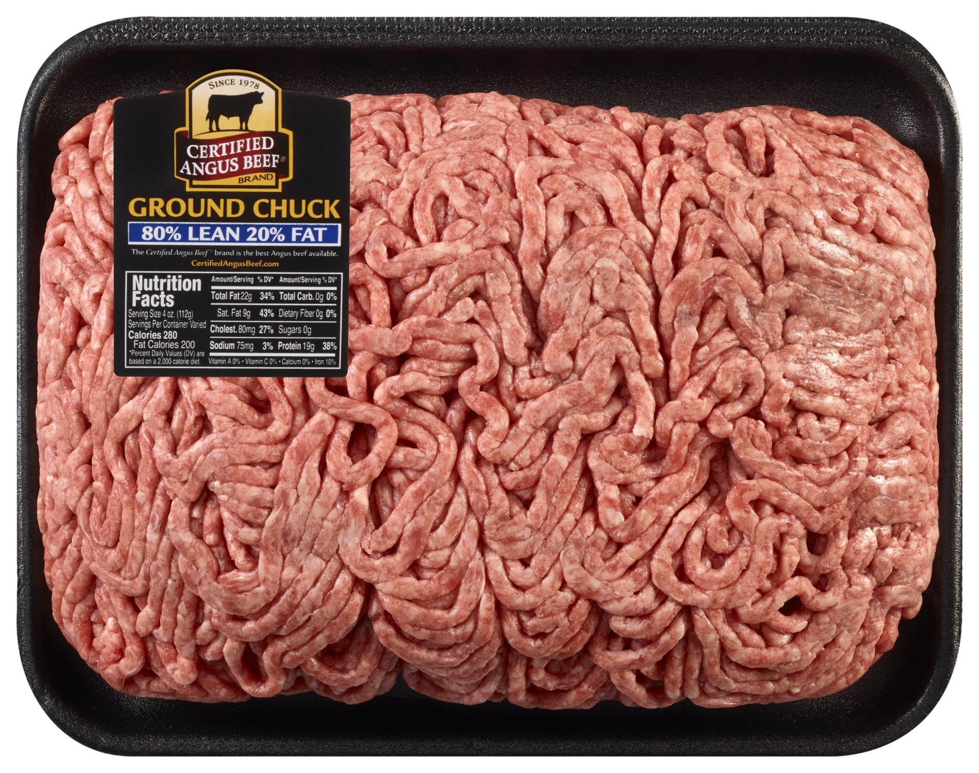 slide 1 of 1, Certified Angus Beef Value Pack Ground Chuck, per lb