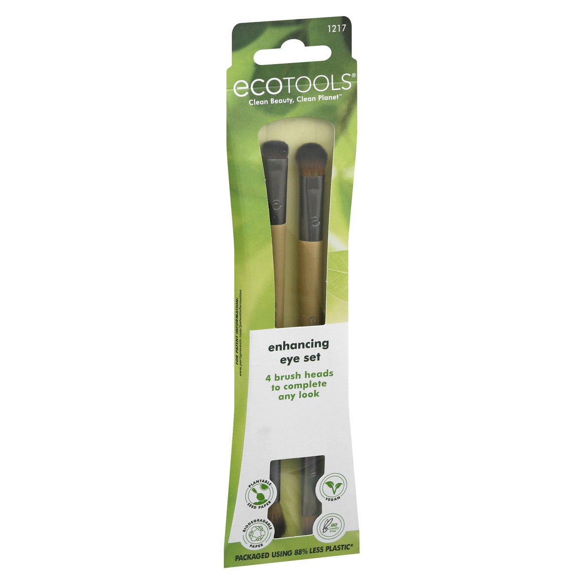 slide 8 of 9, EcoTools Enhancing Eye Brush Set 1 ea, 1 ct