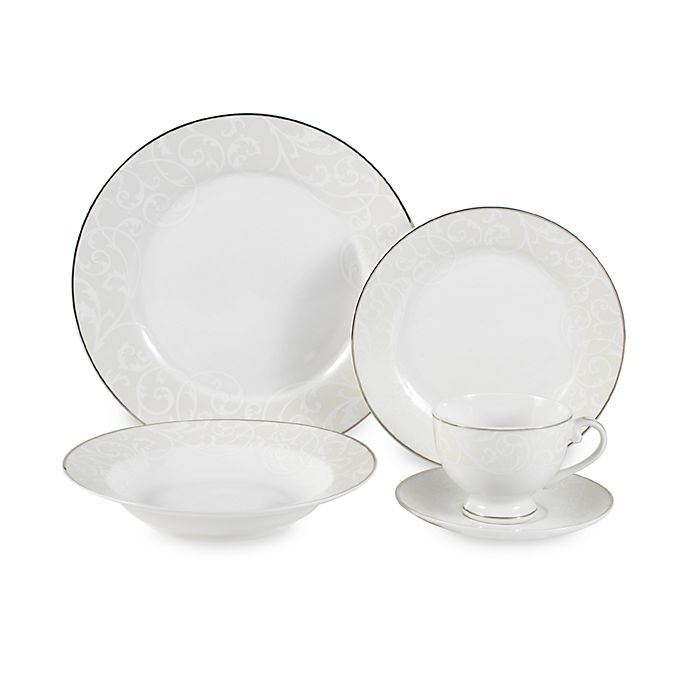 slide 1 of 1, Mikasa Parchment Modern Place Setting, 5 ct