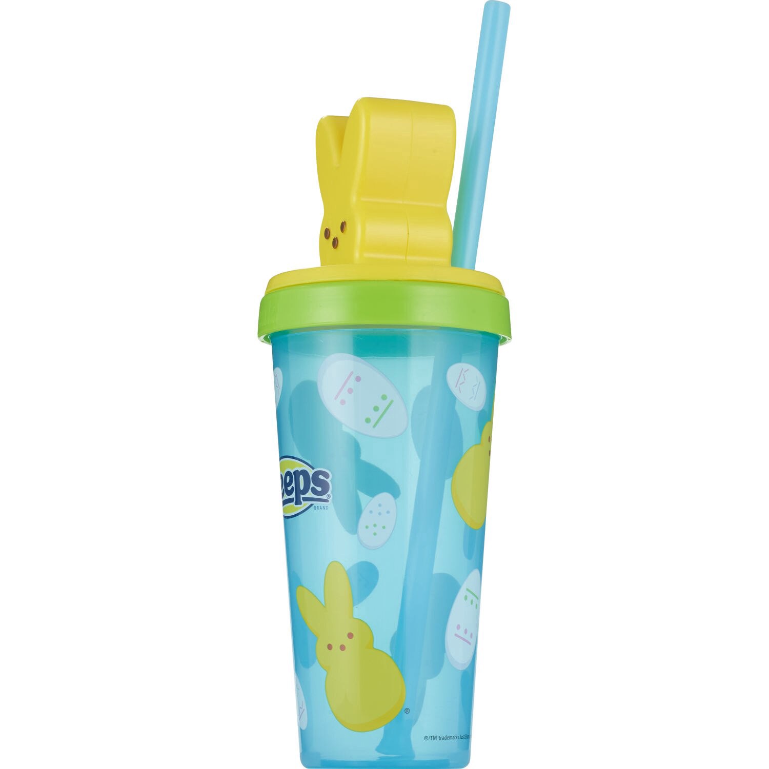 slide 8 of 9, Zak! Sculpted Peeps Super Sippers Tumbler, Assorted Colors, 18 Oz, 1 ct