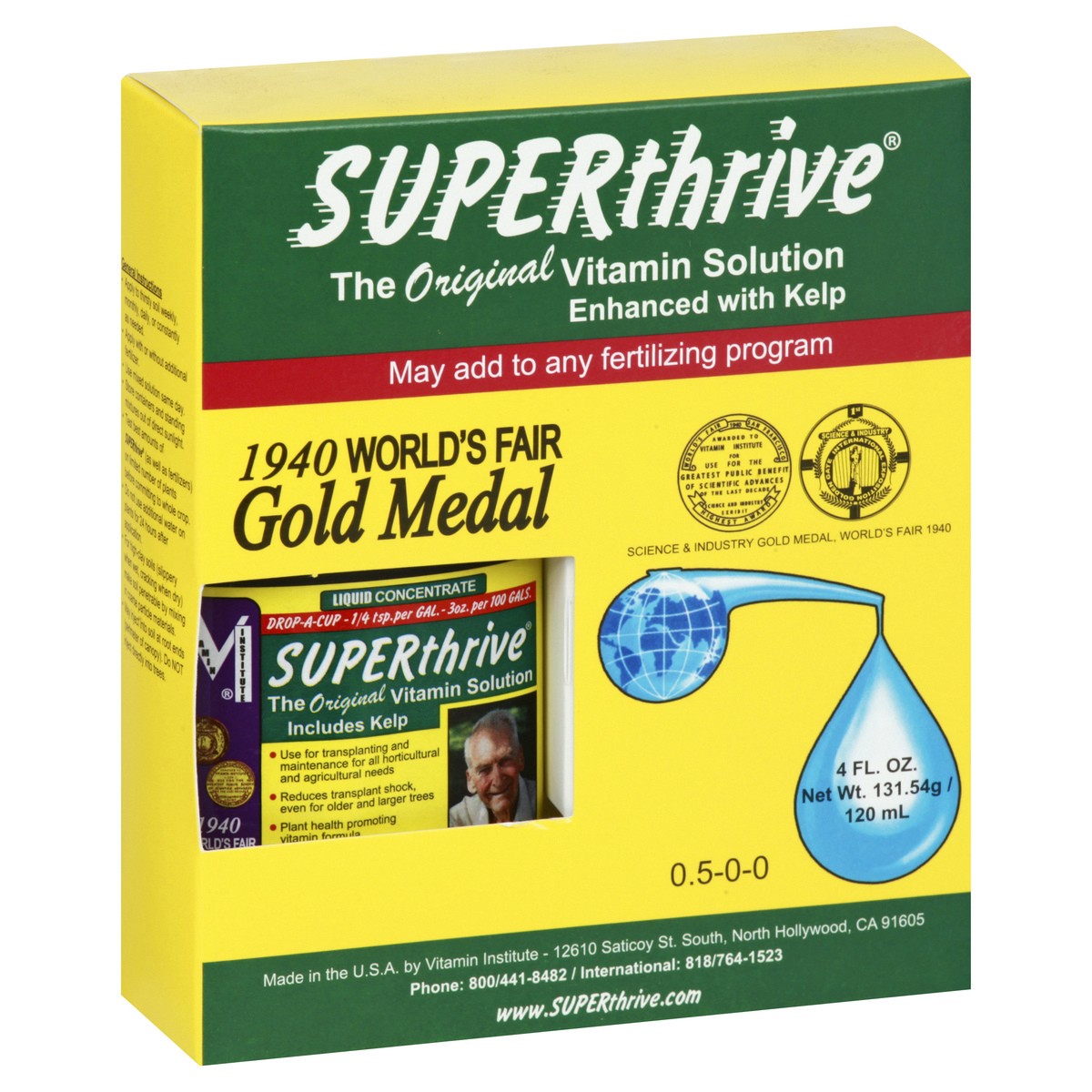 slide 12 of 12, SuperThrive 0.5-0-0 Vitamin Solution 4 oz, 4 oz