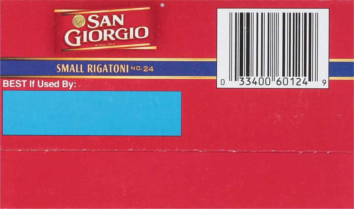 slide 4 of 9, San Giorgio No. 24 Small Rigatoni Small 16 oz, 16 oz