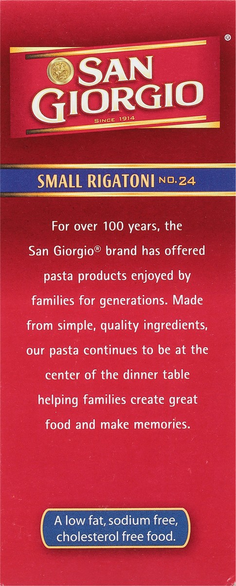 slide 9 of 9, San Giorgio No. 24 Small Rigatoni Small 16 oz, 16 oz