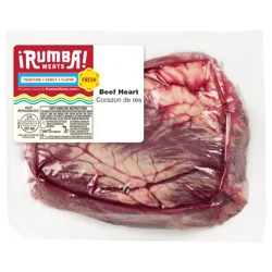 Rumba Meats Beef Heart, Half Cut, 1.3 - 3.8 lb