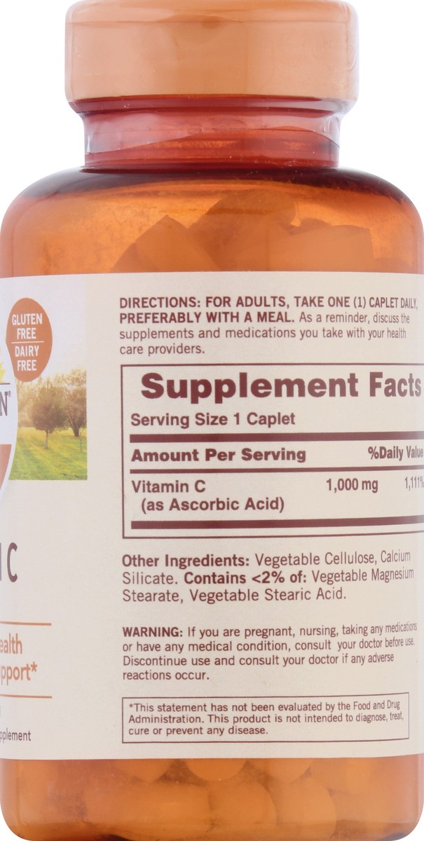 slide 2 of 9, Sundown Non-GMO 1000 mg Caplets Vitamin C 133 ea, 133 ct