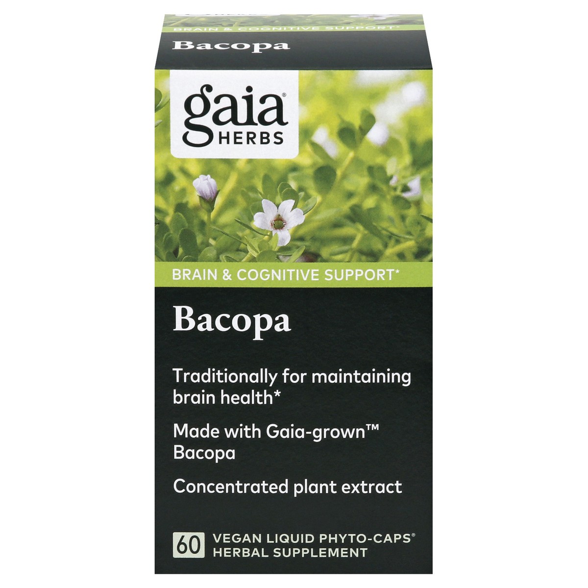 slide 8 of 10, Gaia Herbs Bacopa 60 ea, 60 ct
