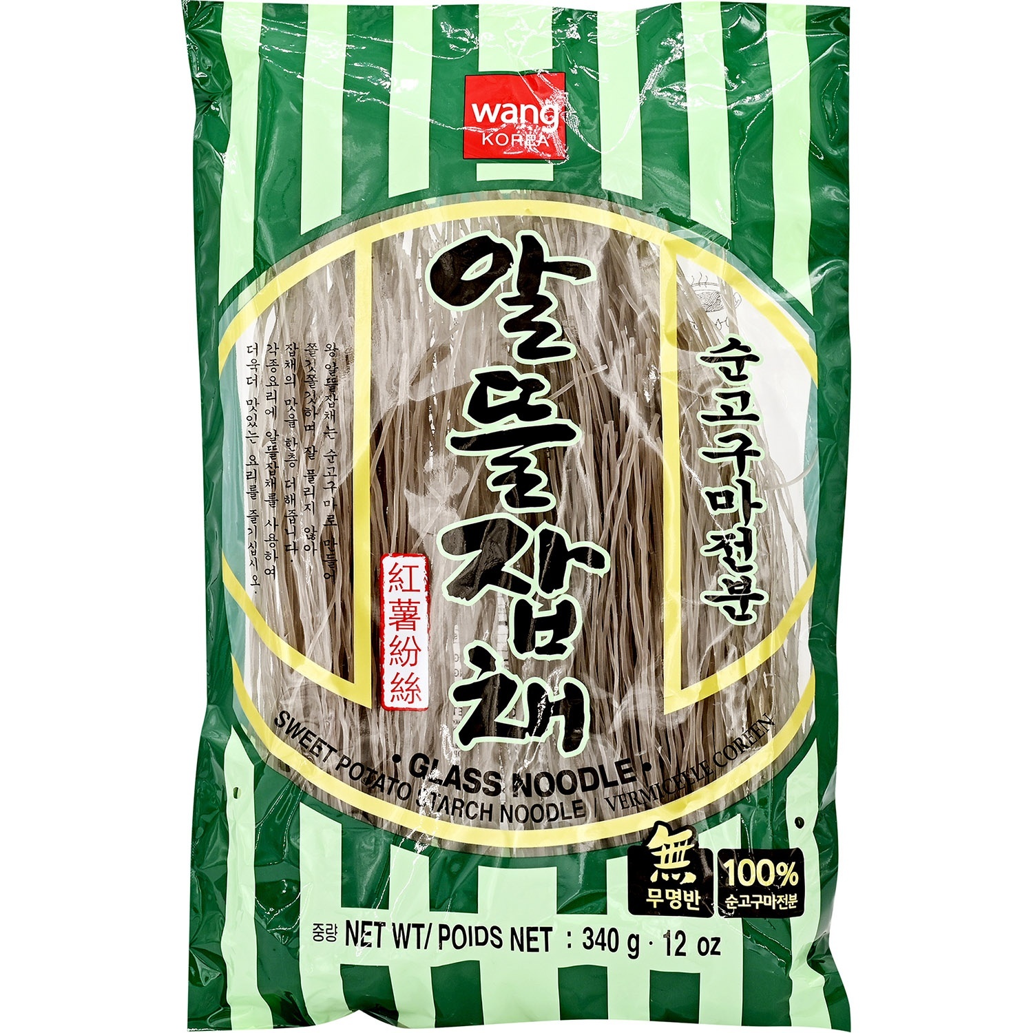slide 1 of 1, Wang Hanmi Oriental Starch Noodle, 12 oz