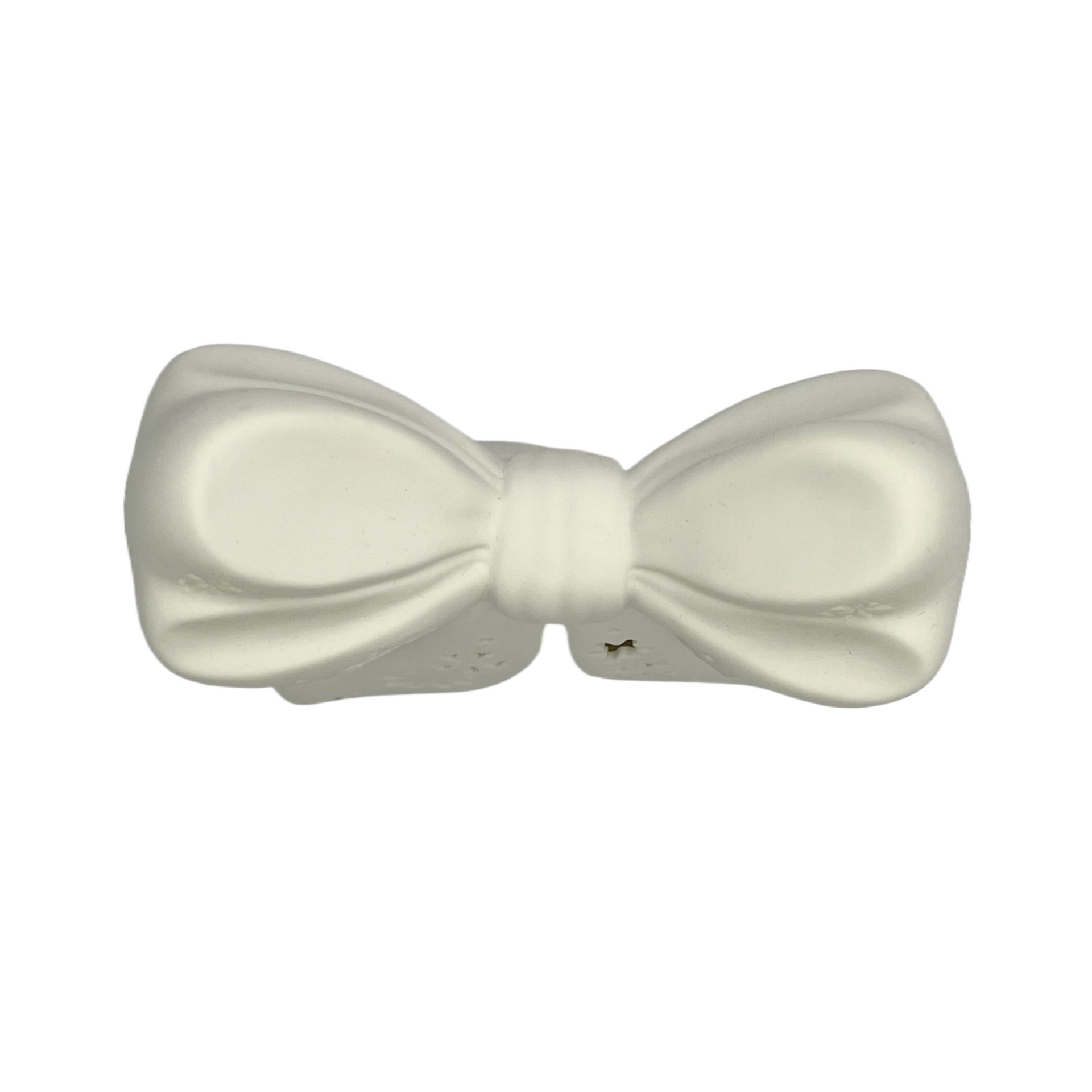 slide 6 of 7, 7.5" Led Diy Ceramic Snowflake Bow Decor By Make Market, 7.6 in x 3.11 in x 7.2 in