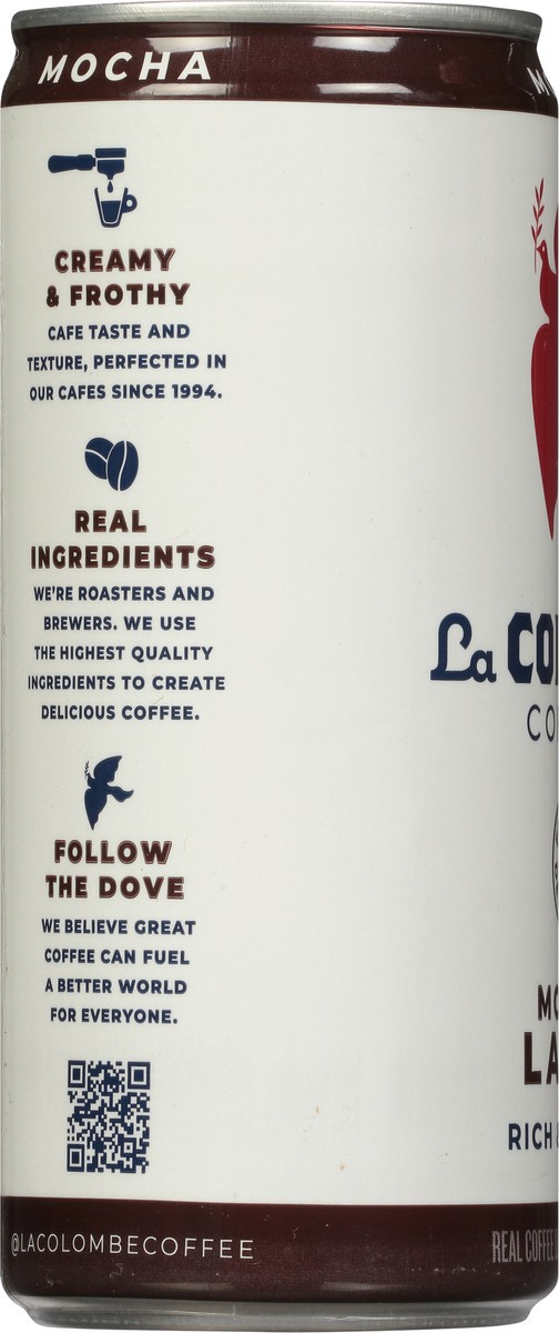 slide 6 of 9, La Colombe Real Mocha Latte Coffee Drink 9 fl oz, 9 fl oz