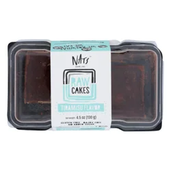 Nats Rawline Tiramisu Flavor Raw & Vegan Cakes