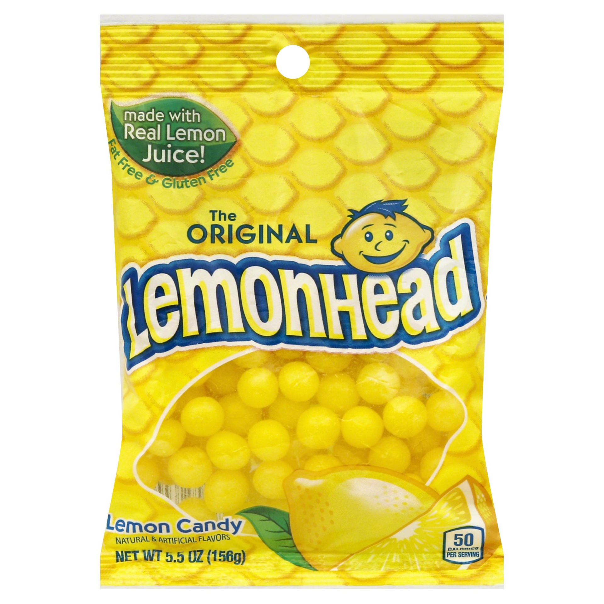 slide 1 of 1, Lemonhead Candy, Lemon, 5.5 oz