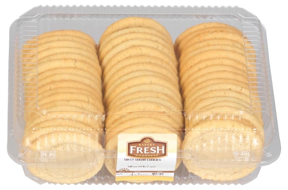 slide 1 of 1, Bakery Fresh Goodness Sugar Cookies, 50 ct