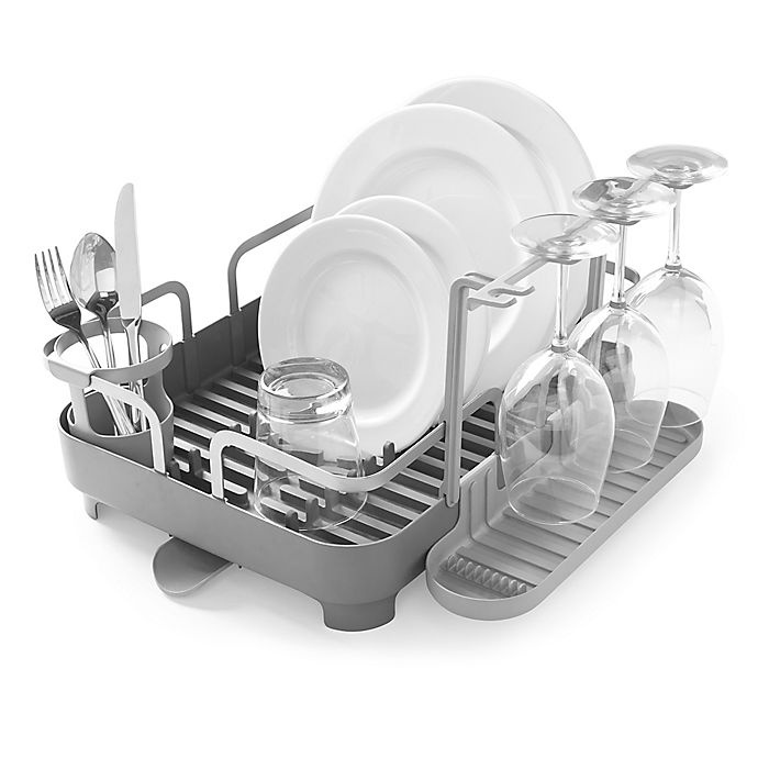 slide 1 of 3, Umbra Holster Dish Rack - Charcoal, 1 ct