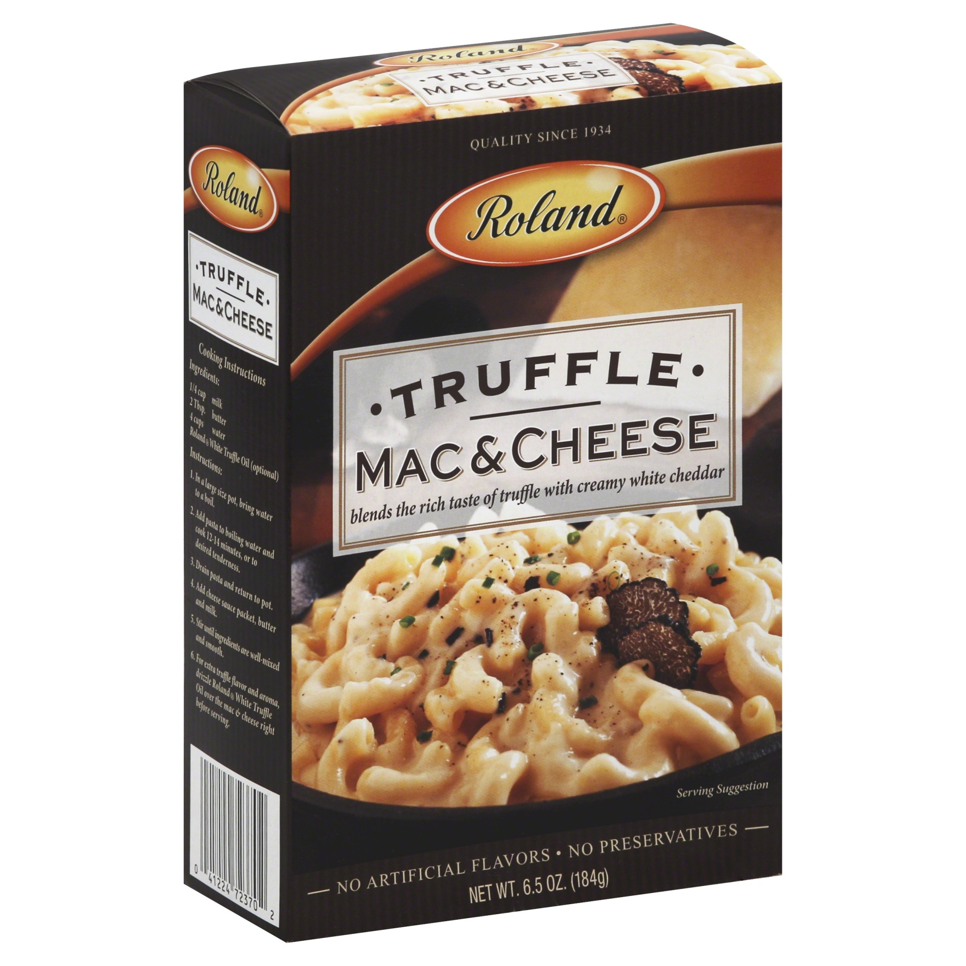 slide 1 of 1, Roland Truffle Mac and Cheese, 6.5 oz