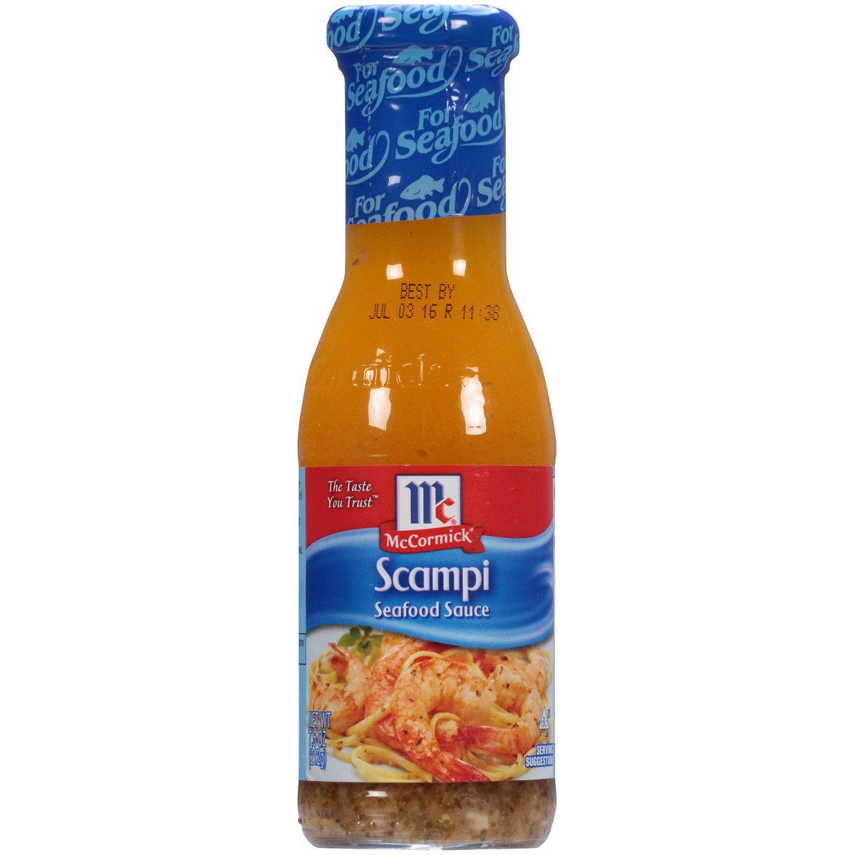 slide 3 of 7, McCormick Golden Dipt Scampi Seafood Sauce, 7.5 oz