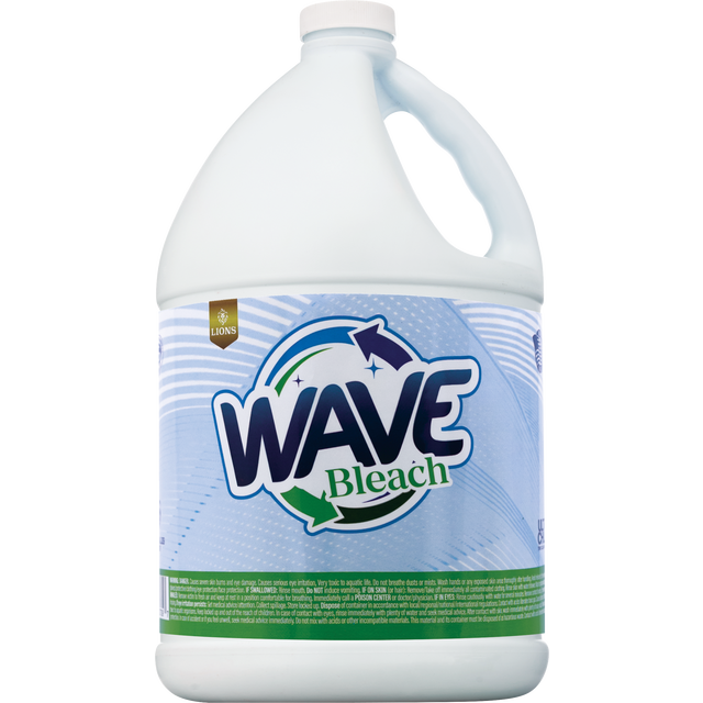 slide 1 of 1, WAVE Bleach, 128 oz
