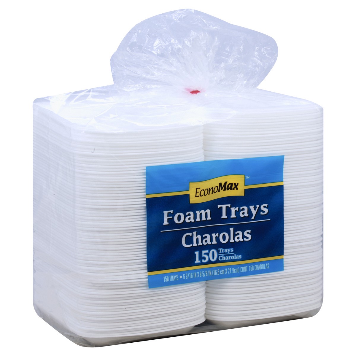 slide 6 of 8, EconoMax Foam Trays, 150 ct