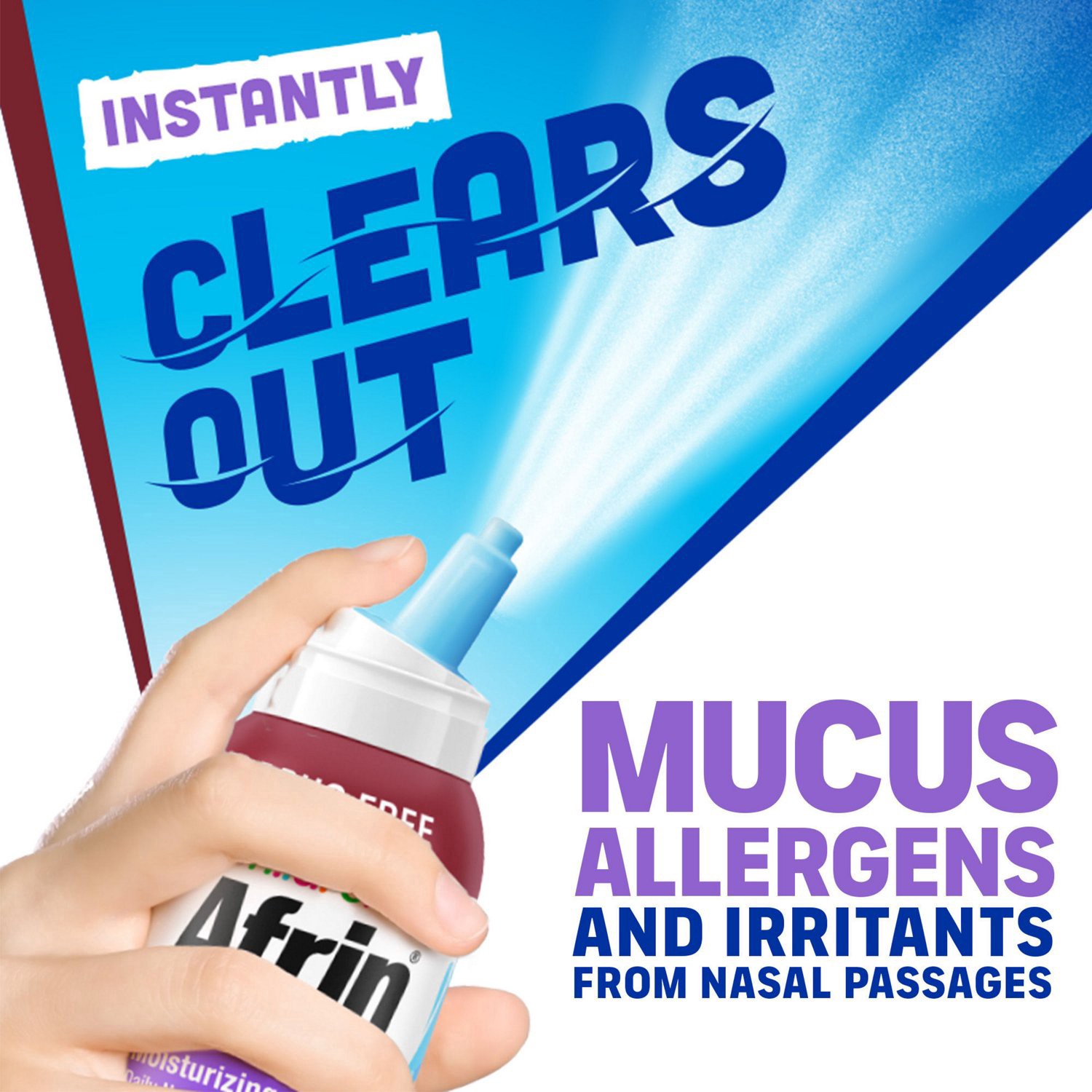 slide 6 of 6, Afrin Childrens Saline Moisturizing Daily Nasal Mist, 5 oz