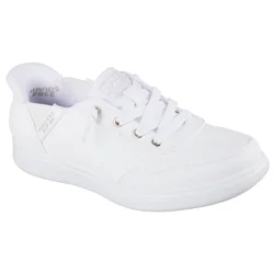Skechers Women's Bobs Skip Cute Keep It Classic Sneakers, White, Size 8.5