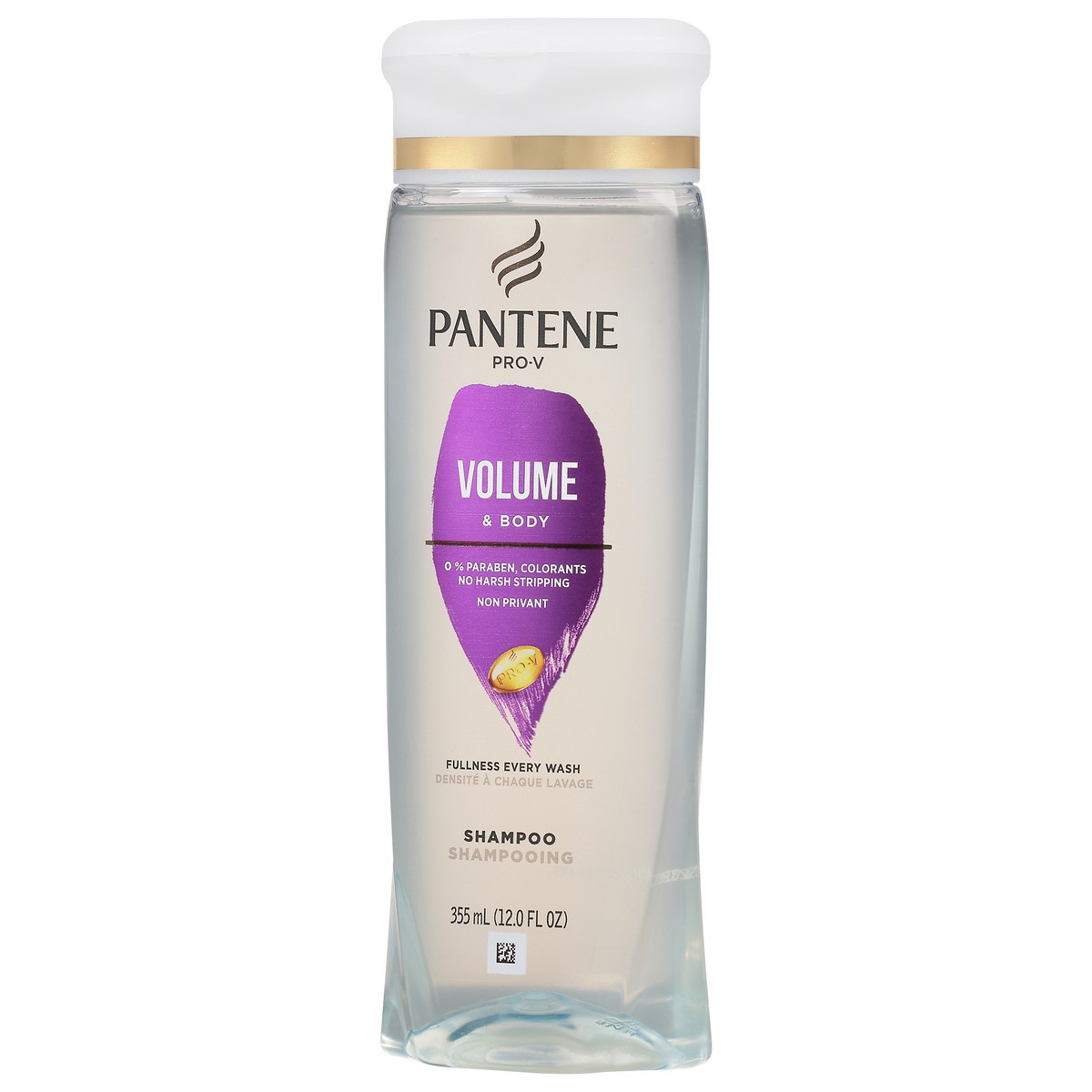 slide 7 of 9, Pantene Sheer Volume 72 HR Fullness Shampoo 12.0 FL OZ/355mL, 12 fl oz