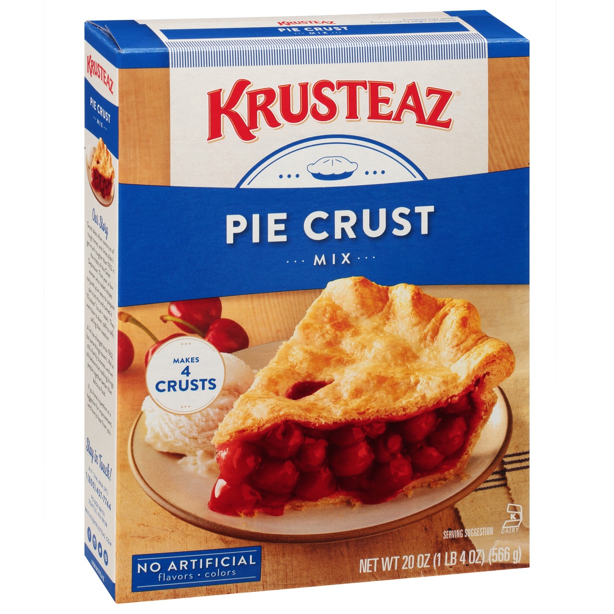 slide 2 of 11, Krusteaz Pie Crust Mix, 20 oz